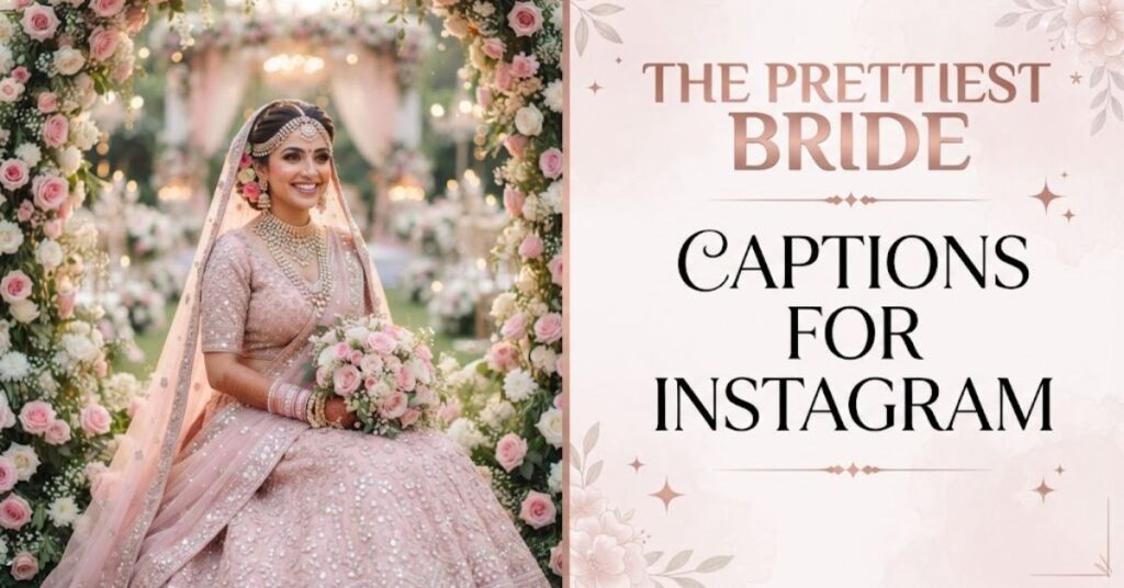 225+ Best Bride Captions for Instagram to Make Your Wedding Posts Shine