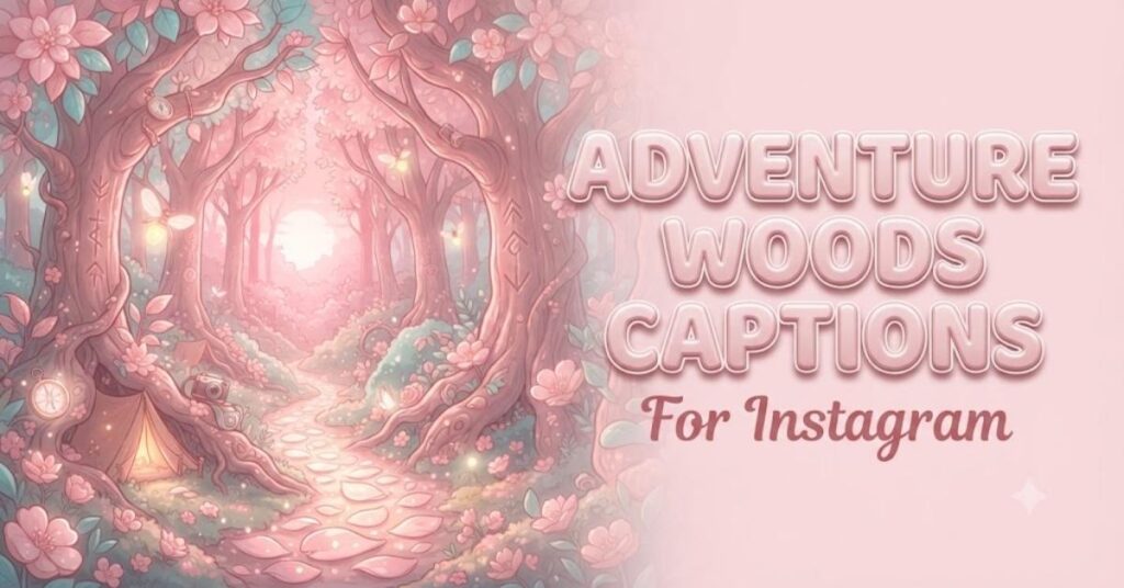 Adventure Woods Captions For Instagram