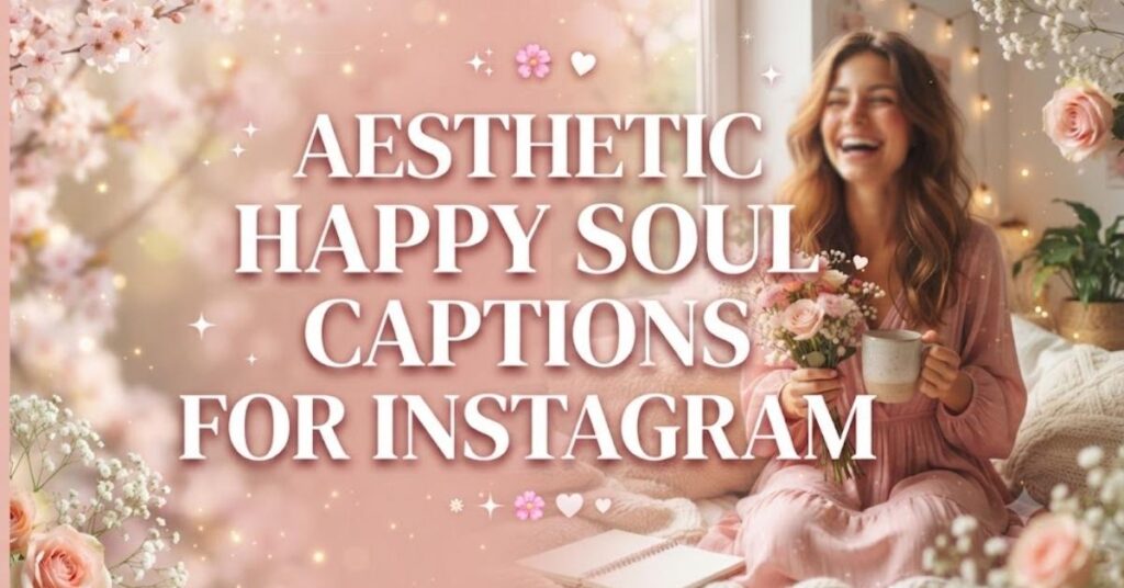 Aesthetic Happy Soul Captions For Instagram