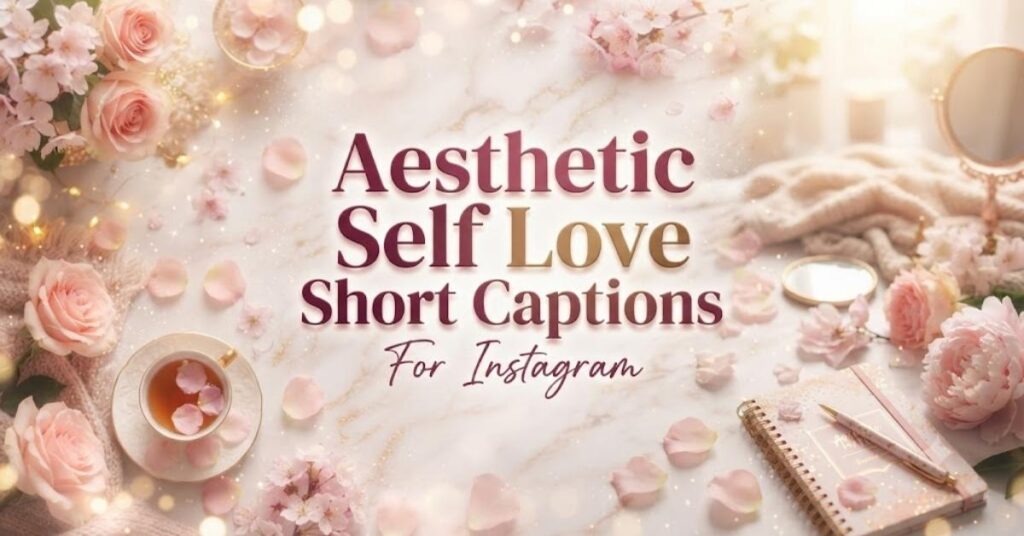 Aesthetic Self Love Short Captions For Instagram