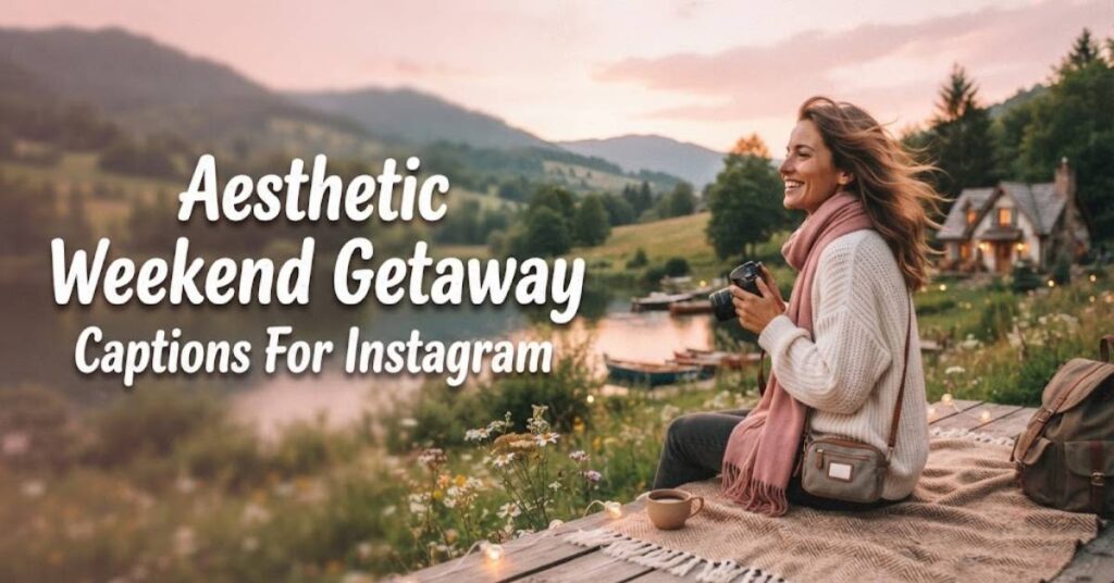 Aesthetic Weekend Getaway Captions For Instagram