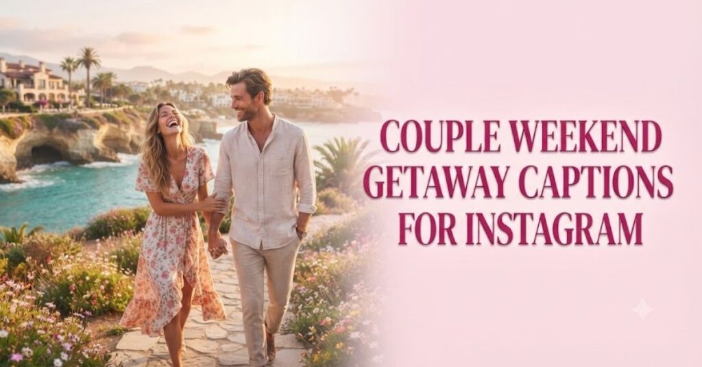 Couple Weekend Getaway Captions For Instagram