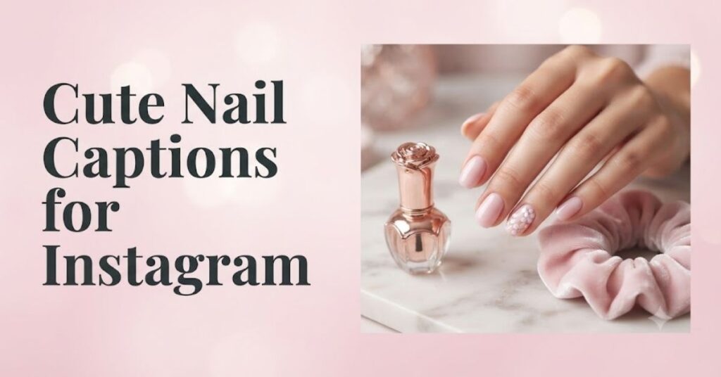 Cute Nail Captions for Instagram