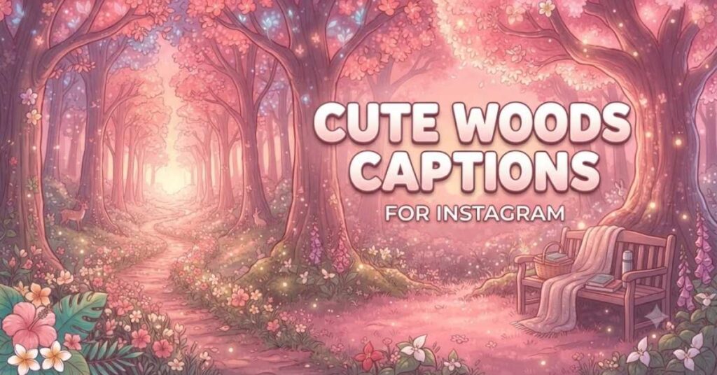 Cute Woods Captions For Instagram