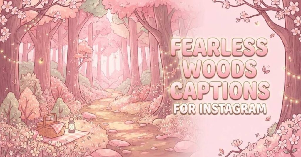 Fearless Woods Captions For Instagram