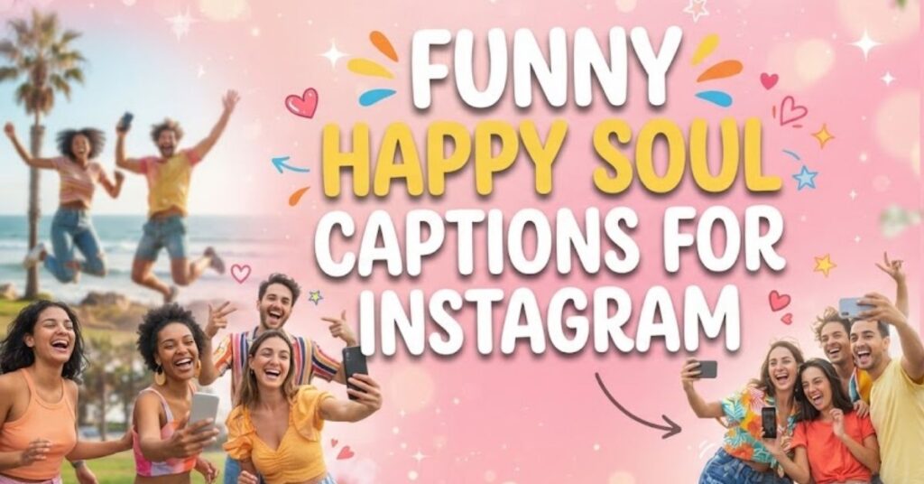 Funny Happy Soul Captions For Instagram