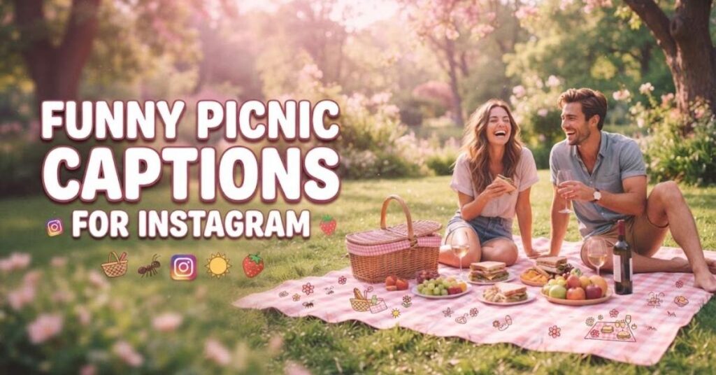 Funny Picnic Captions for Instagram
