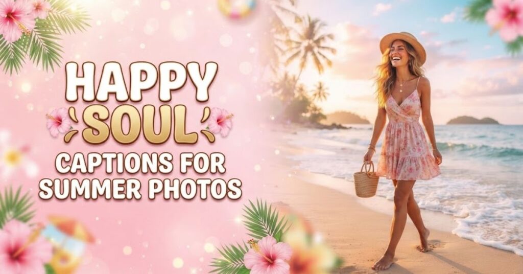 Happy Soul Captions For Summer Photos