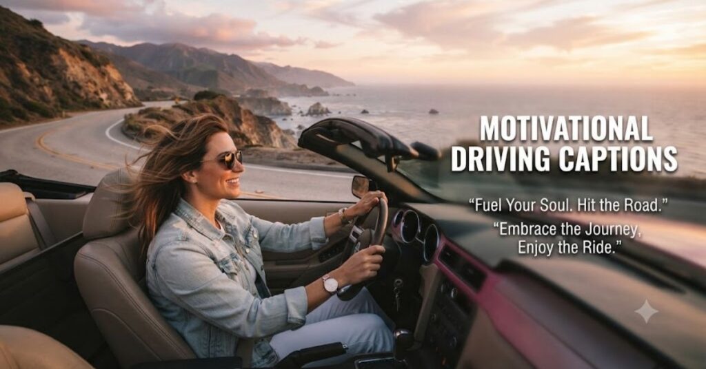 Motivational Driving Captions