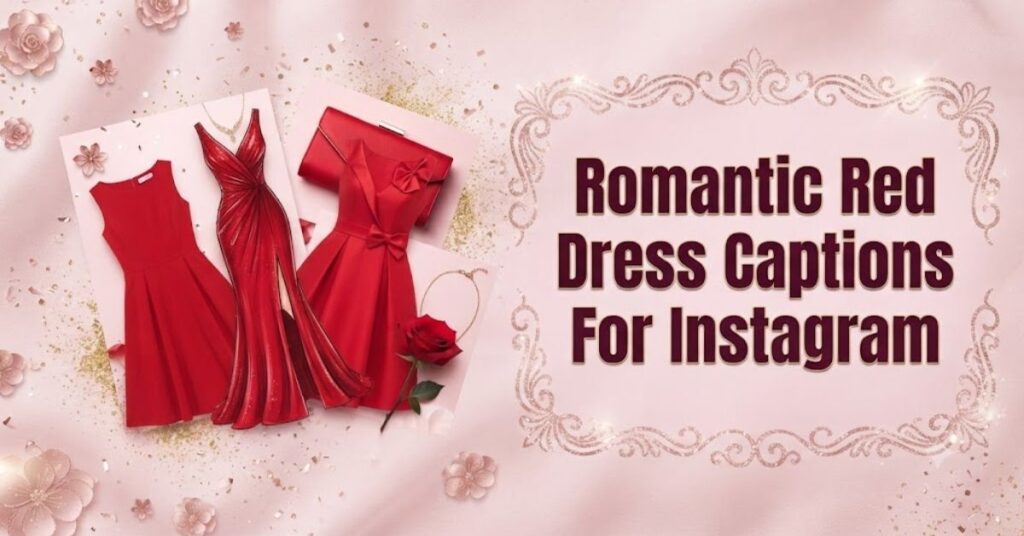 captions for red dress 60 Best Dress Quotes, Black & Red Dress Quotes & Captions for Instagram