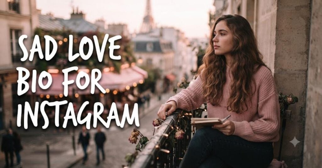 Sad Love Bio For Instagram