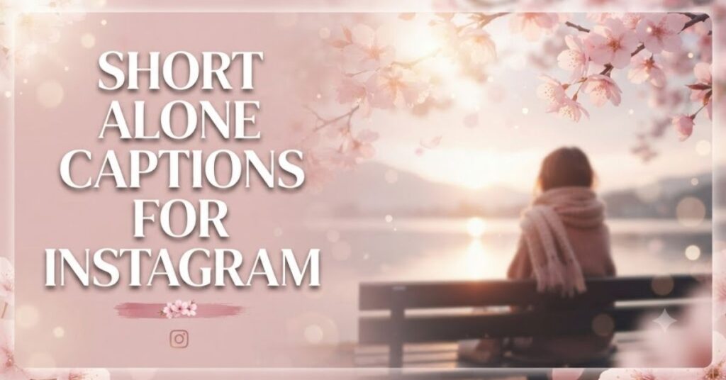 Short Alone Captions For Instagram