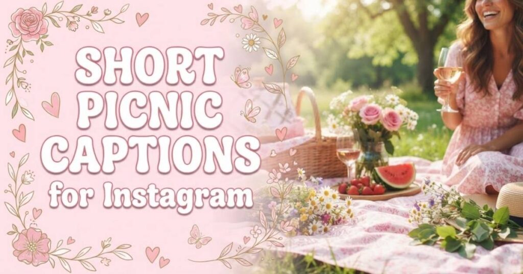 Short Picnic Captions for Instagram