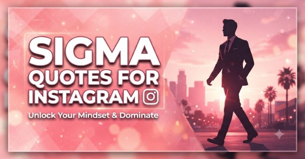 Sigma Quotes For Instagram