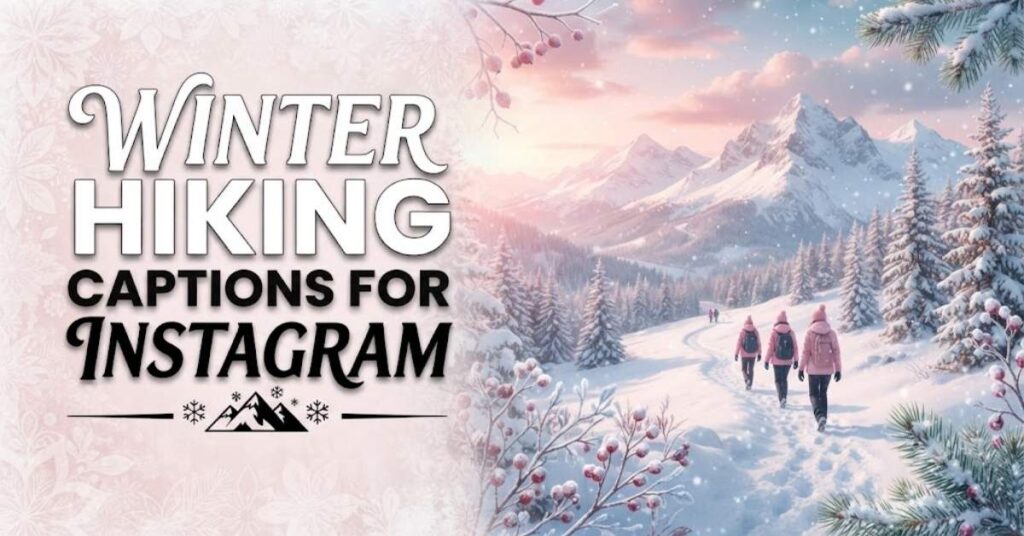 Winter Hiking Captions for Instagram